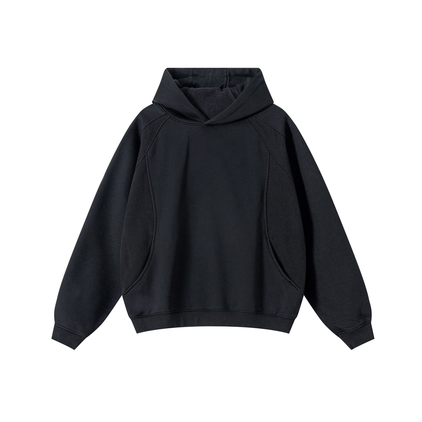 Colorblock Panel Design | Oversized Hoodie - Luxuryurbanwear