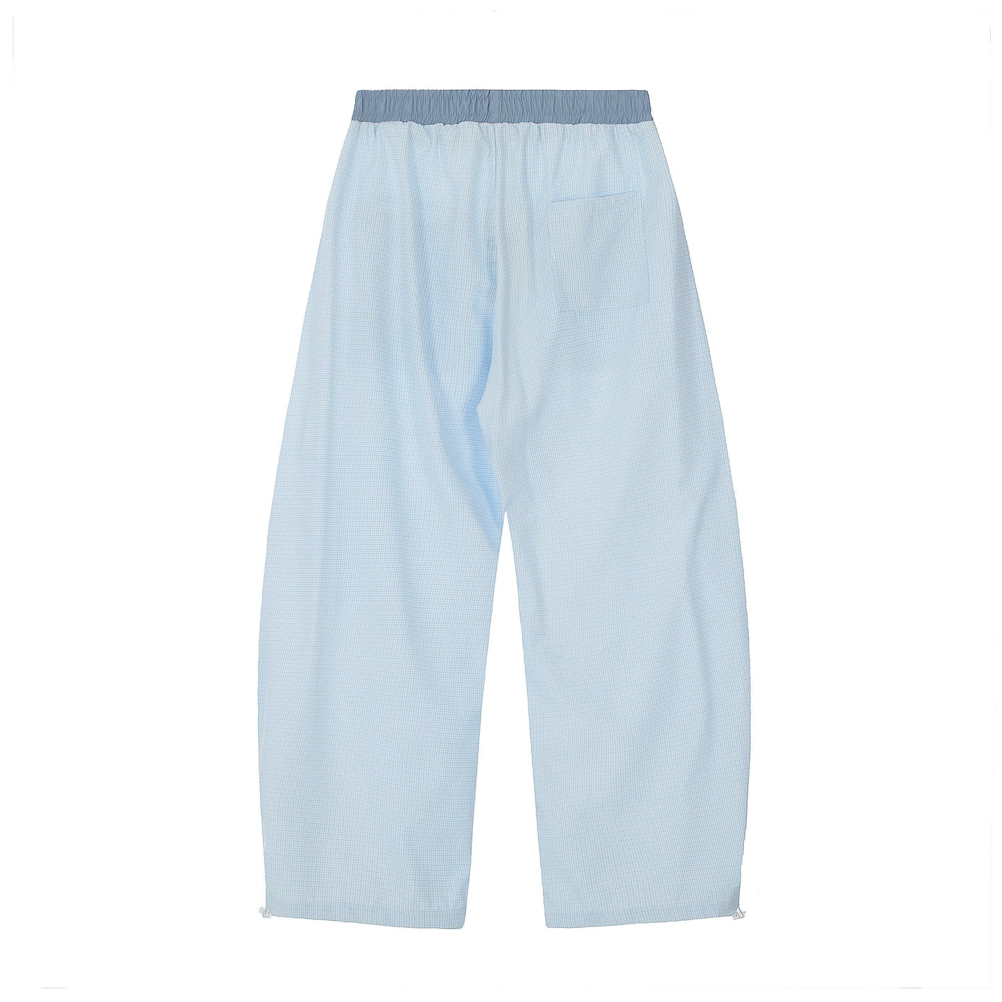 Everyday Ease Gingham Relaxed Pants - Luxury Oversized Check Trousers | LuxuryUrbanwear - Luxuryurbanwear