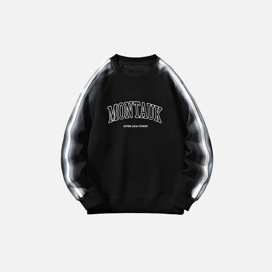 Oversized Cityboy Splice Hip Hop Sweatshirt - Luxuryurbanwear