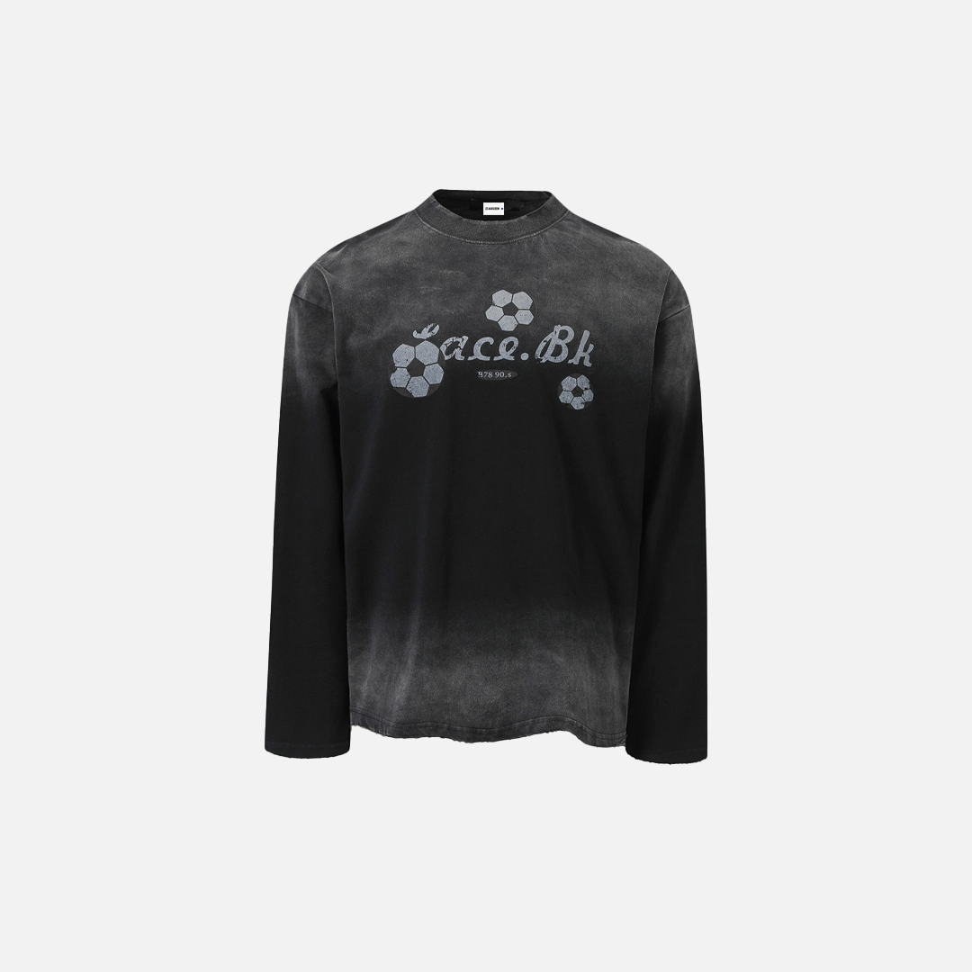 Y2K Vintage Tie-Dye Painted Long Sleeve T-Shirt - Luxuryurbanwear
