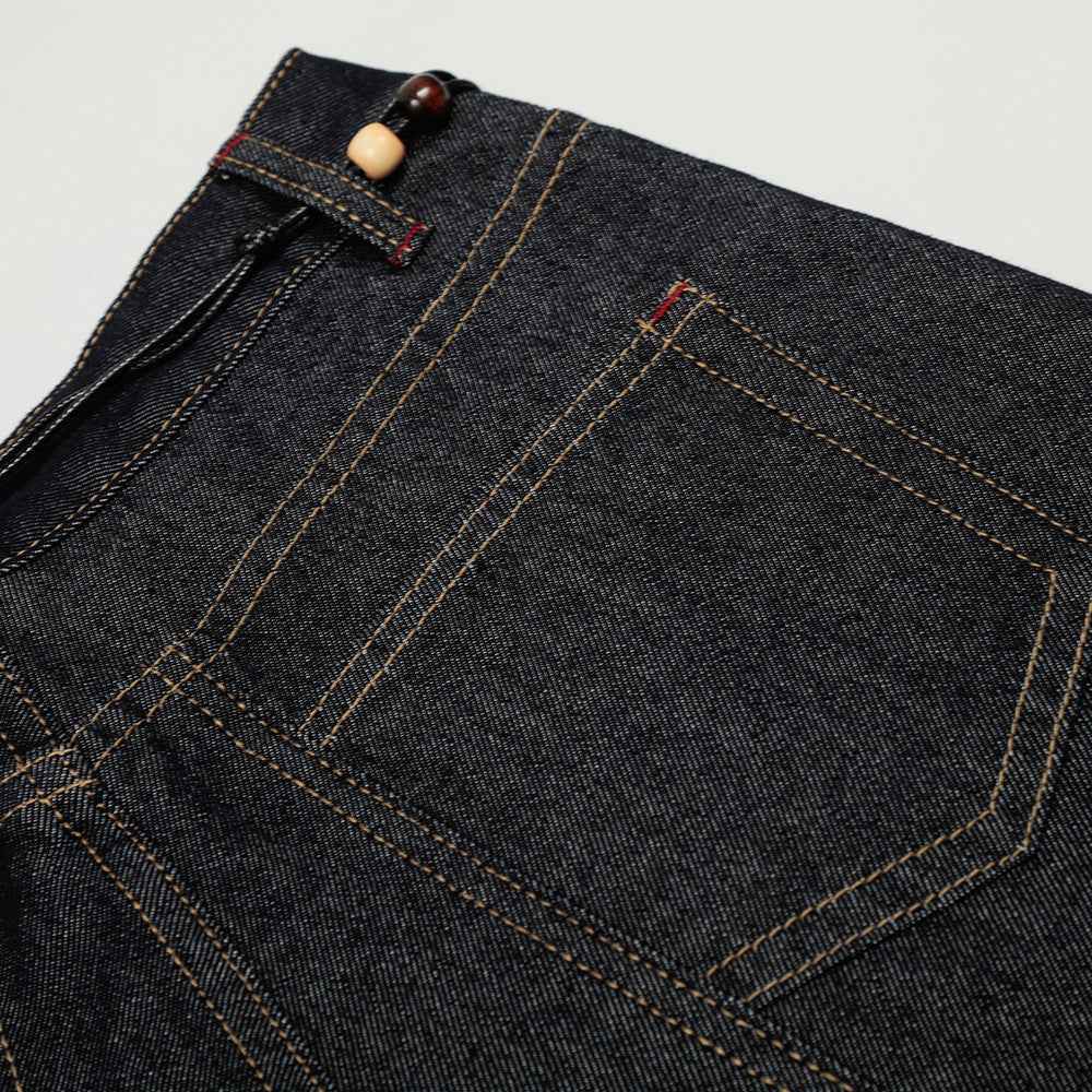American Style High Street Curved Blade Jeans