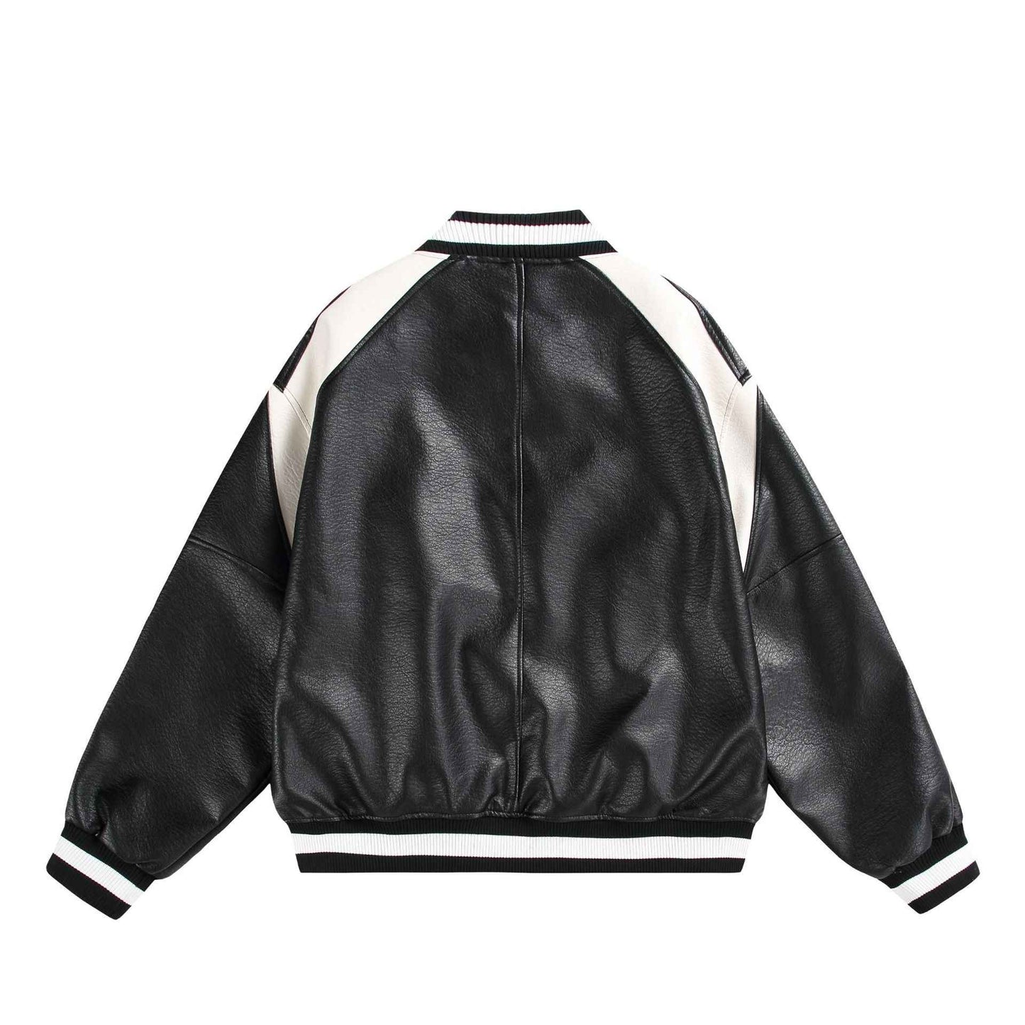 Japanese workwear Retro High Street leather Jacket