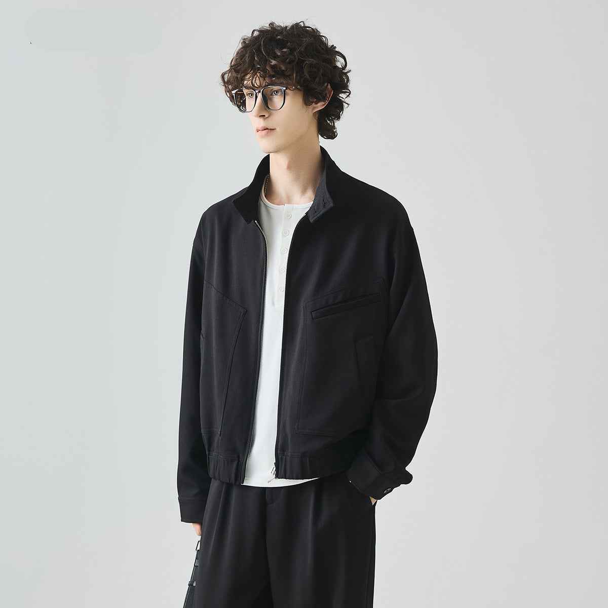 Men Y2K Stylish Autumn American Style Jacket