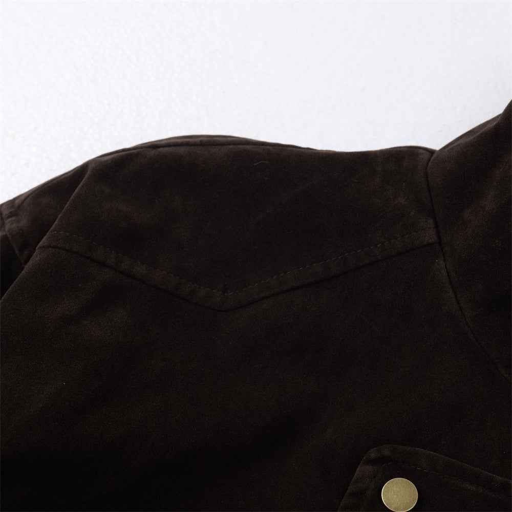 Stylish Cleanfit Irregular Zip-Up Jacket