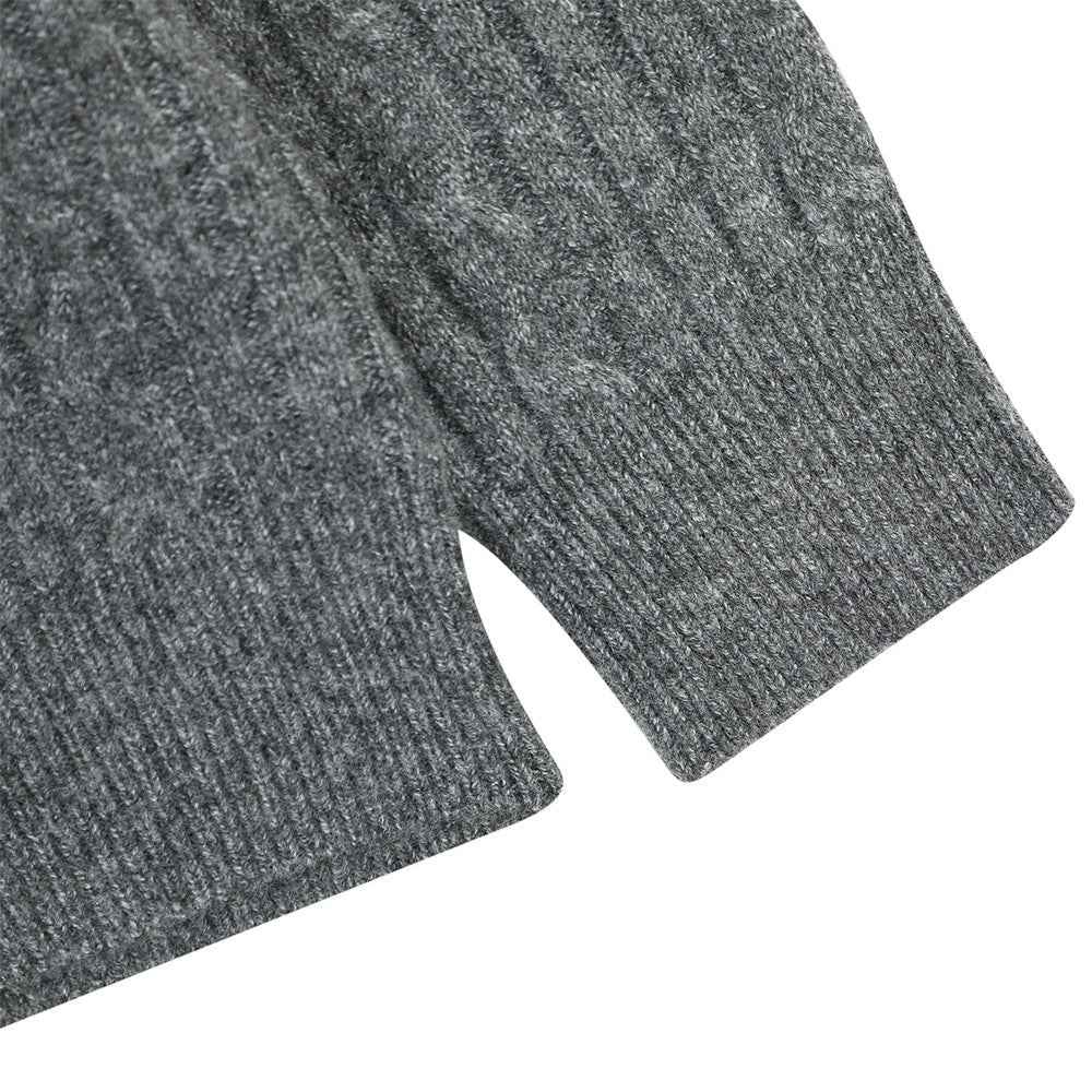 Autumn Men Cozy Knit V-Neck Sweater