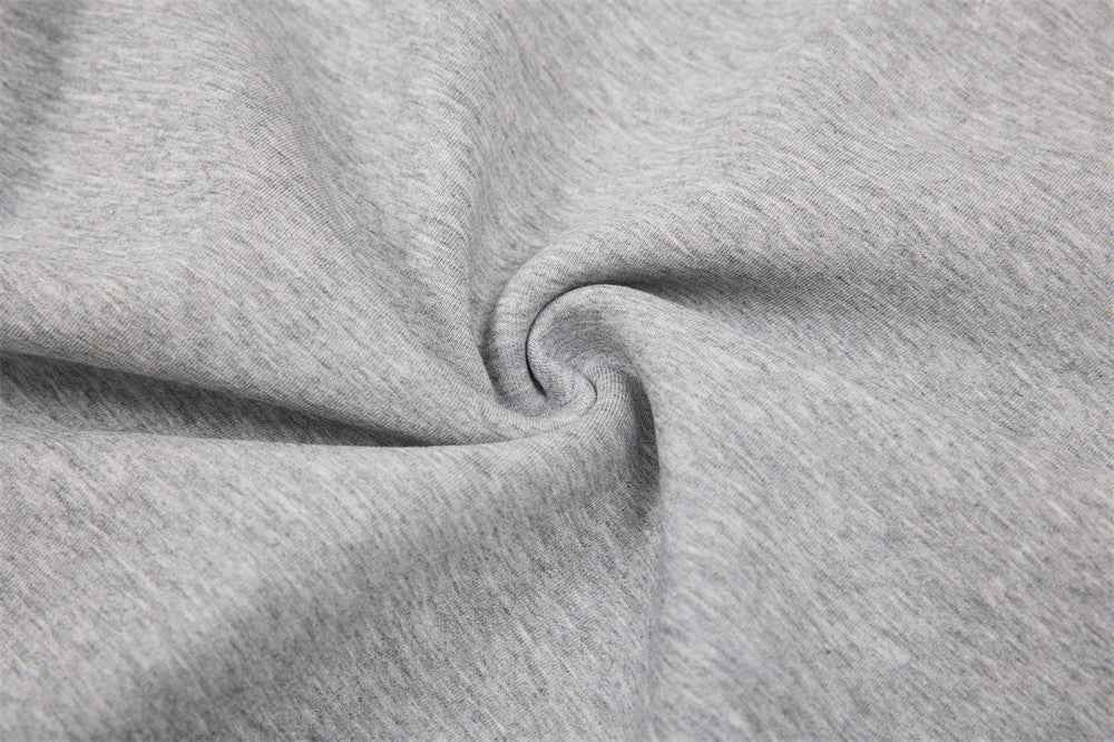 Minimalist Embroidered Button-Up Casual Sweatshirt