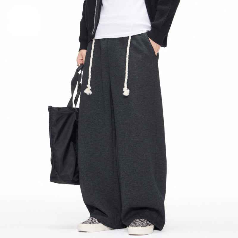 Durable Cool American Style Casual Wide Leg Sweatpants