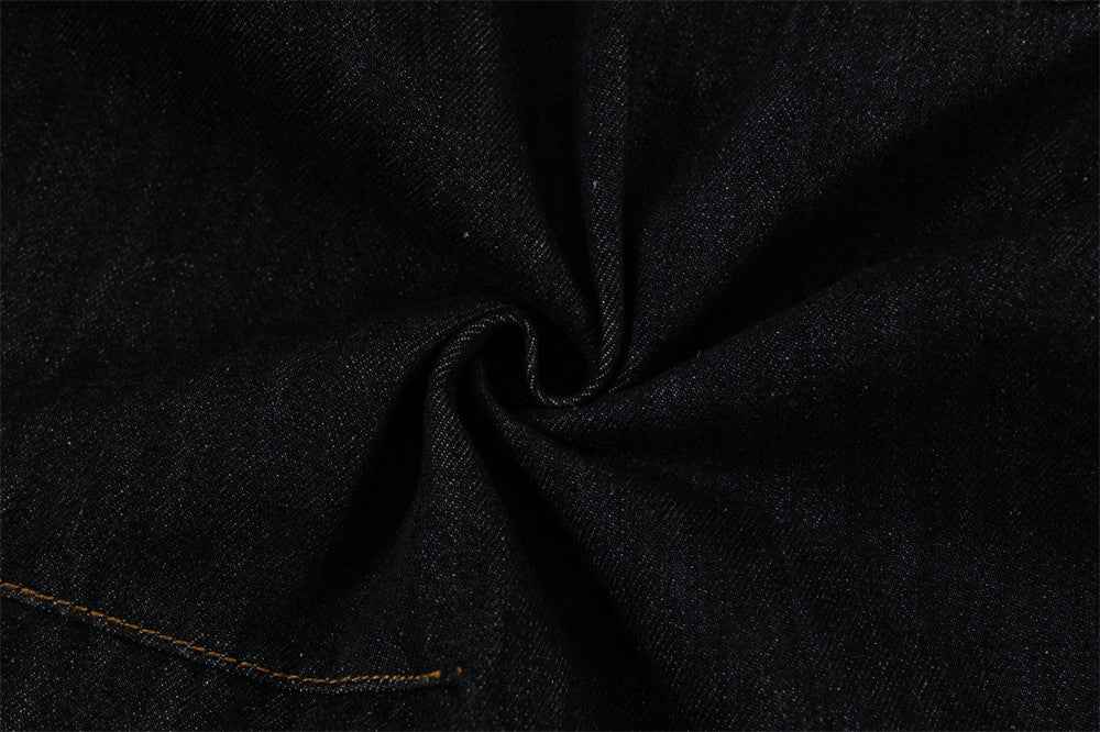 Y2K Unique Split Design Straight Leg Cargo Jeans
