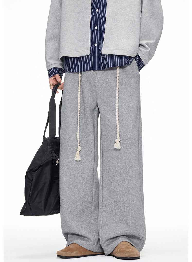 Durable Cool American Style Casual Wide Leg Sweatpants