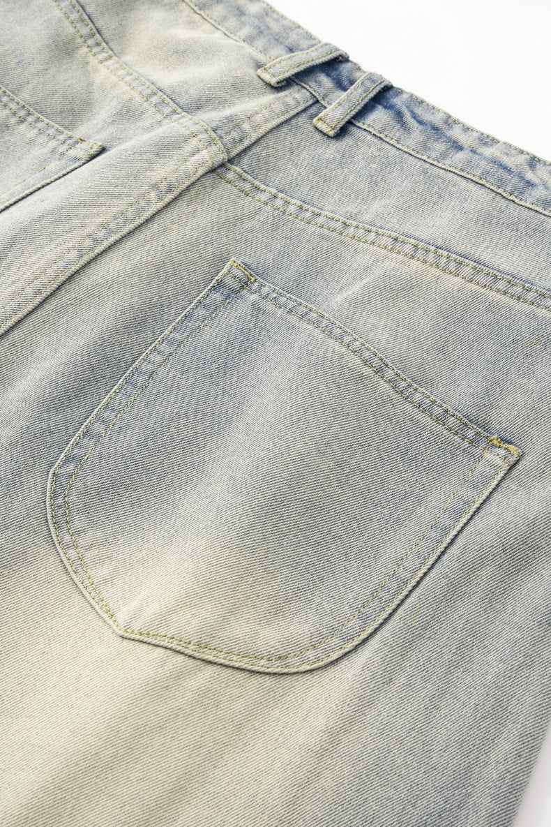 Streetwear Loose Fit American Style Wide Leg Jeans