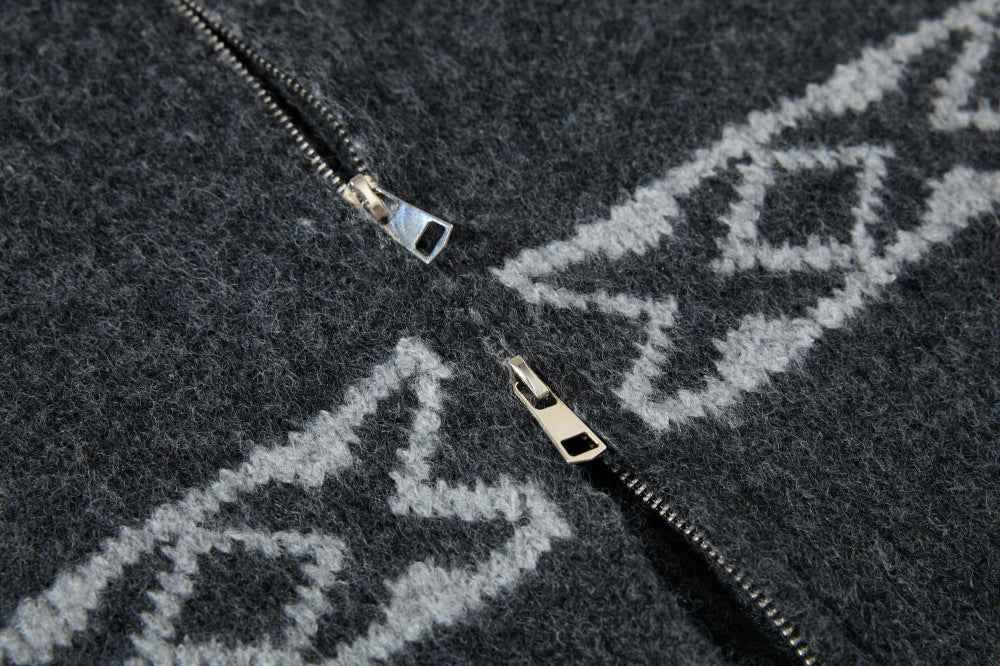 Classic Flattering Oversized Knit Hooded Sweatshirt