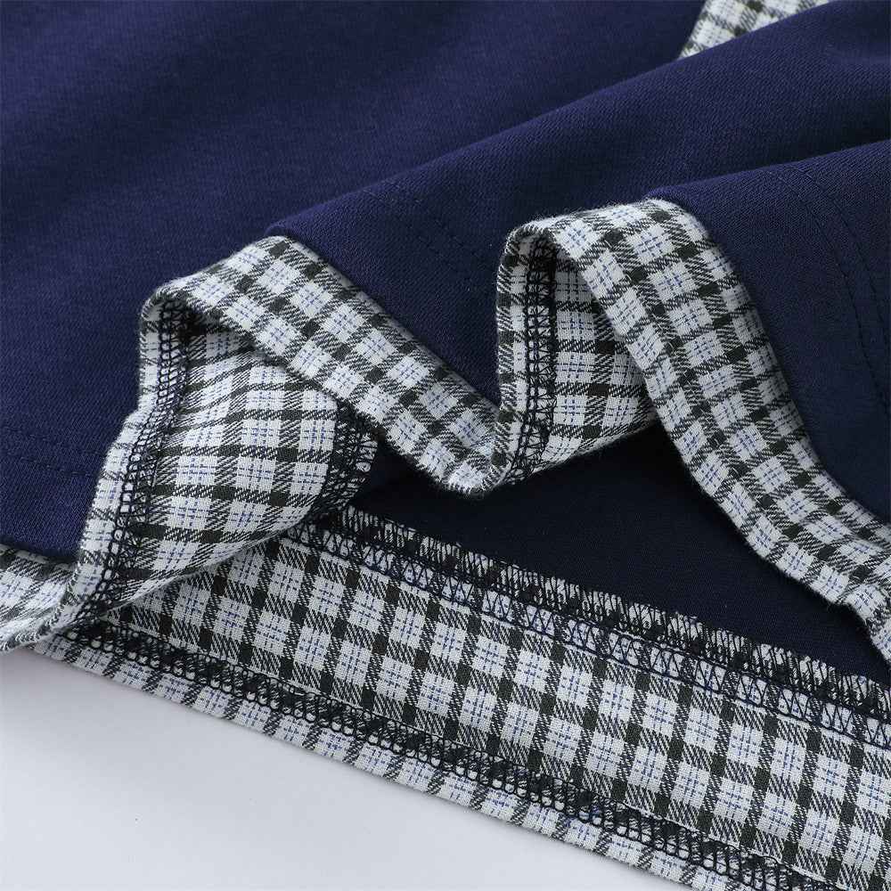 Streetwear Long Sleeve Polo Collar With Tie Sweatshirt