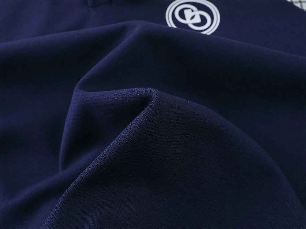 Streetwear Long Sleeve Polo Collar With Tie Sweatshirt
