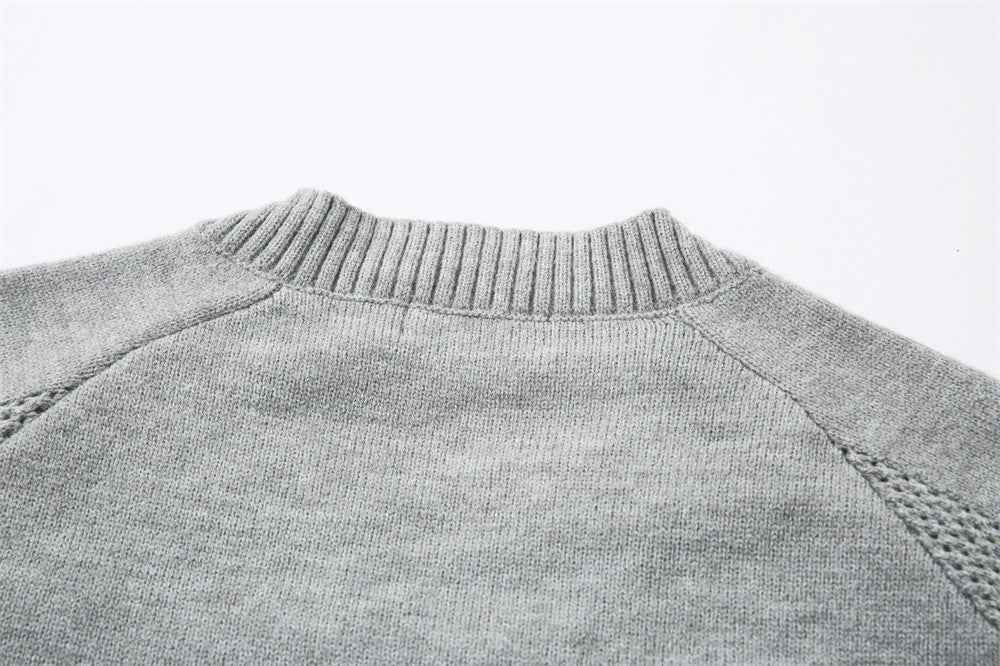 Y2K Cozy Versatile V-Neck Knit Sport Sweater