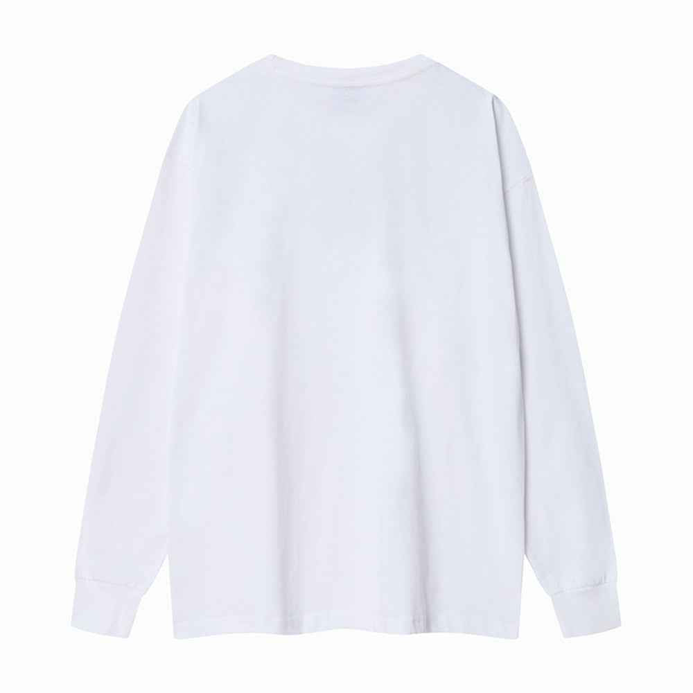 Streetwear Floral Print Chain Detail Long Sleeve Sweatshirt