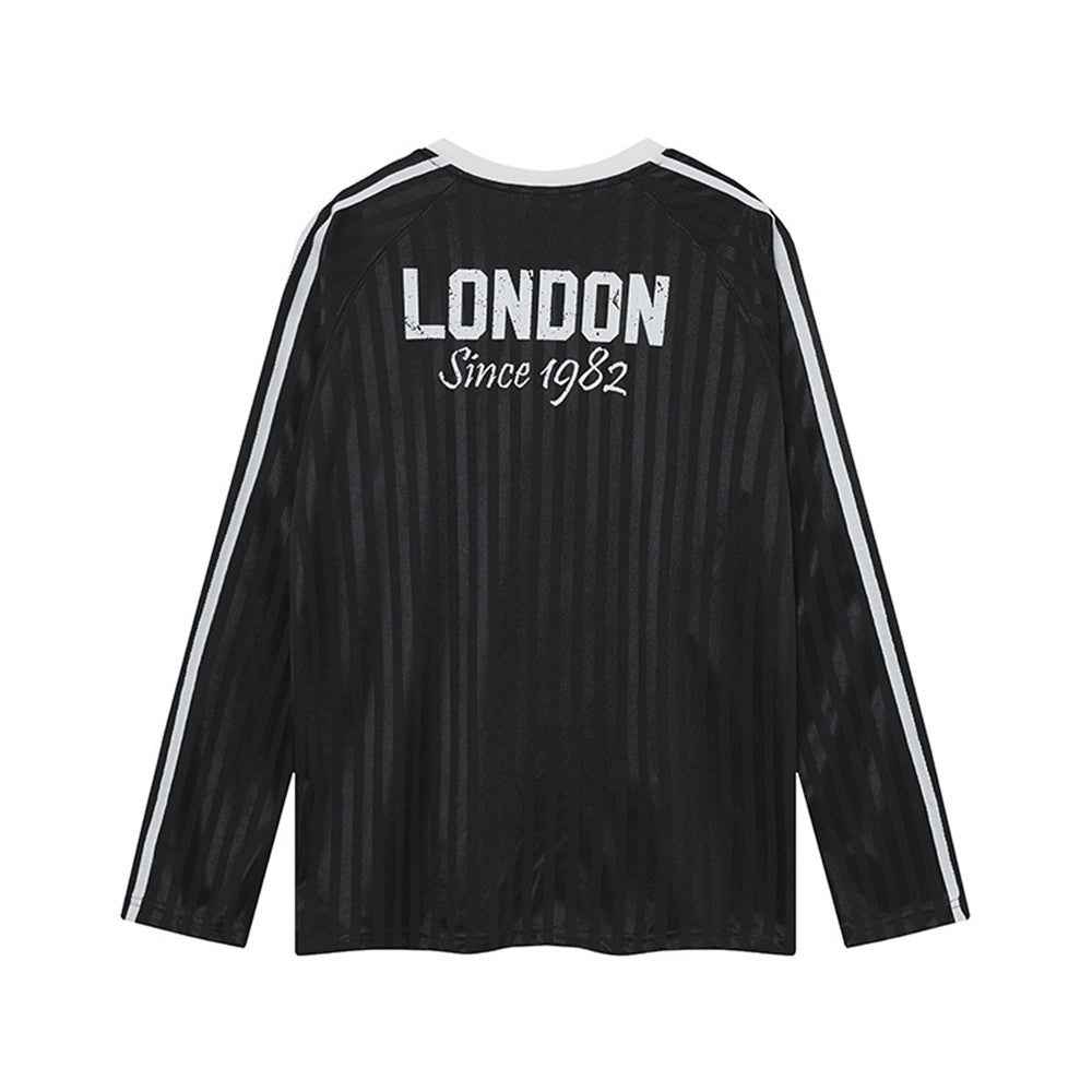 Y2K Stylish Letter Print Casual Long Sleeve T-Shirt