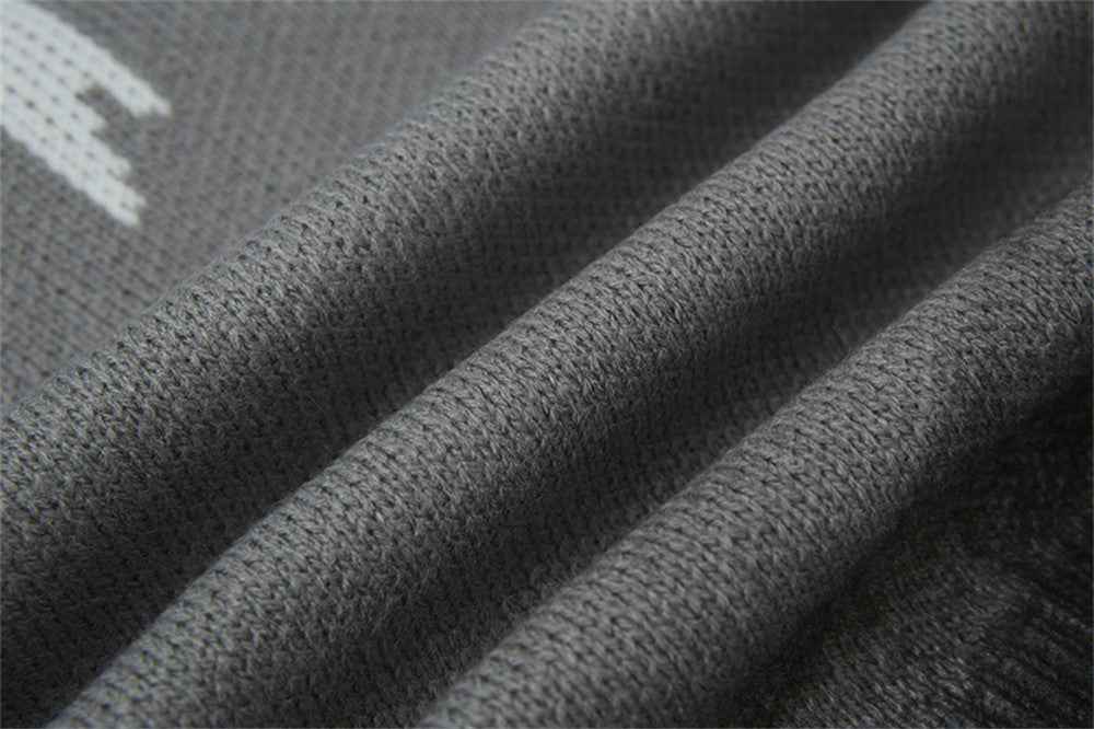 Punk Cross Destroyed Loose Knit Cardigan