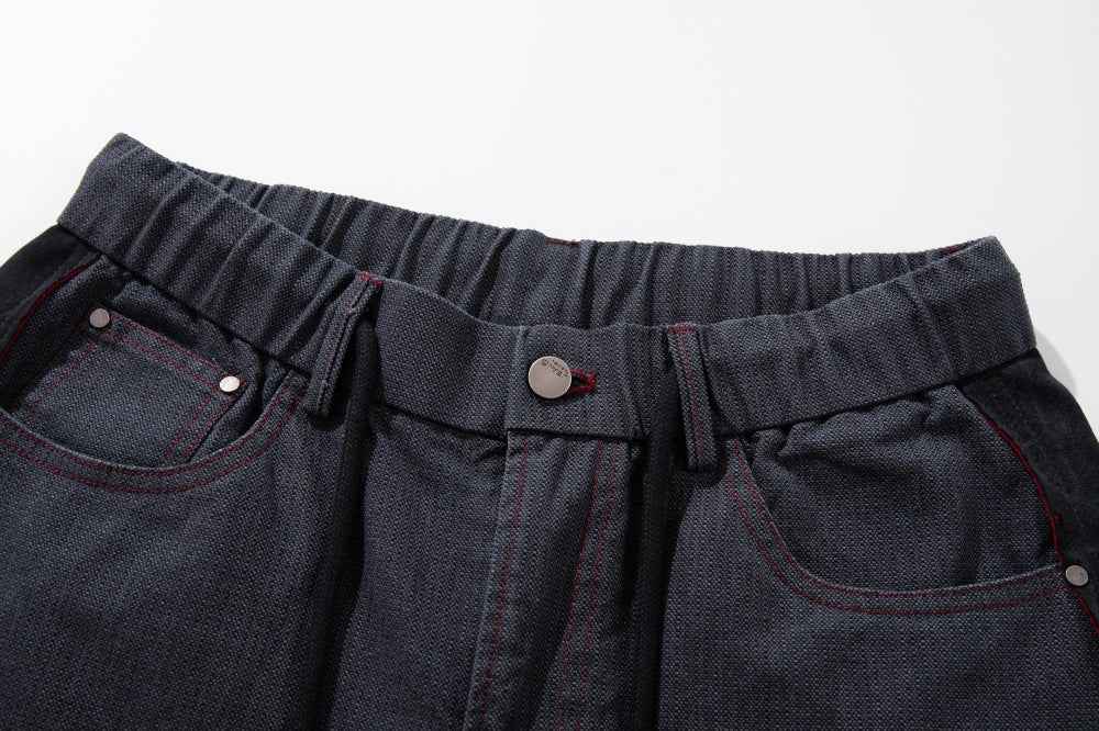 Men Hip Hop Colorful Straight Leg Pants