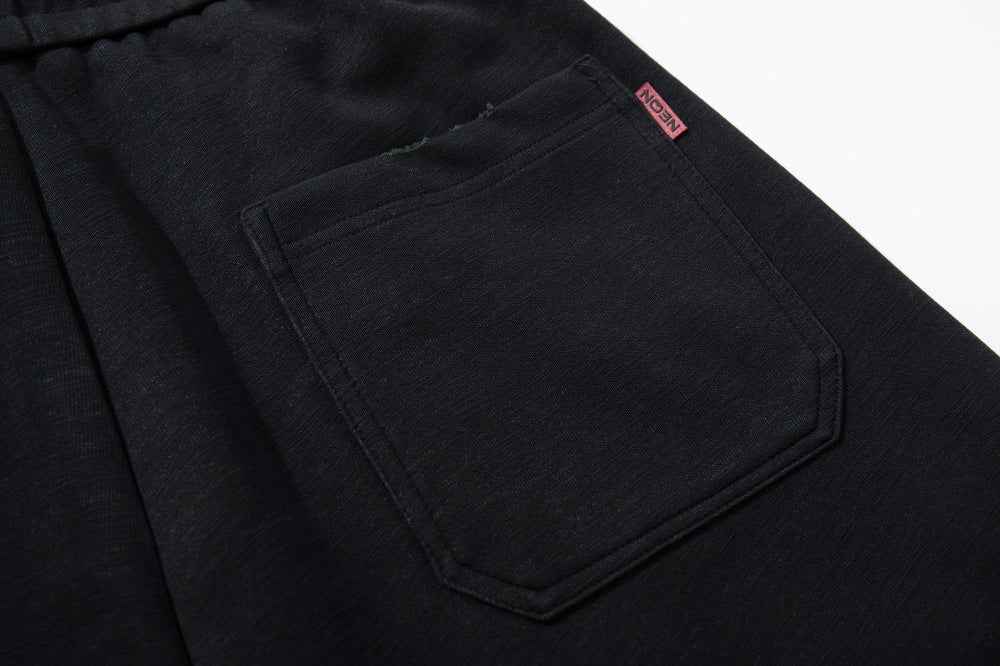 Gothic Distressed American Style Graffiti Sweatpants