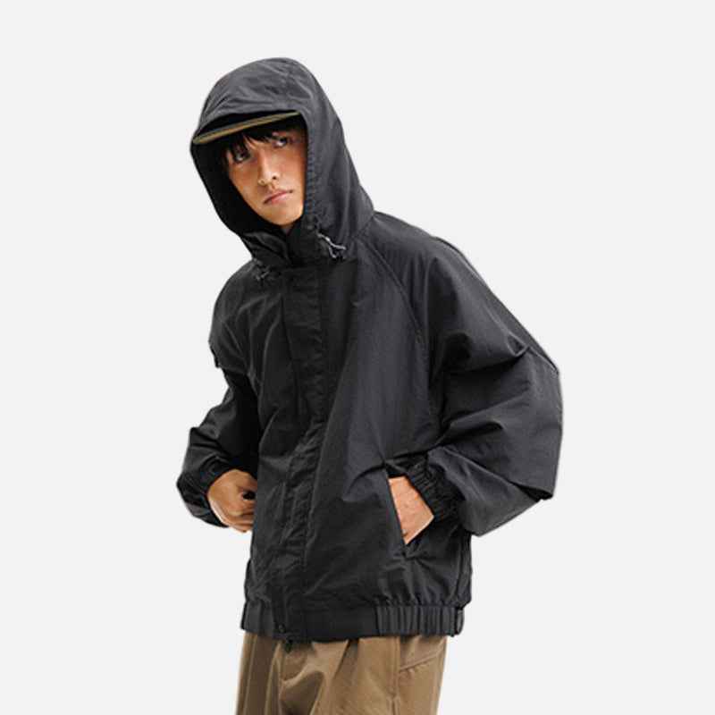 Lightweight Mountain Hooded Sports Windbreaker Jacket