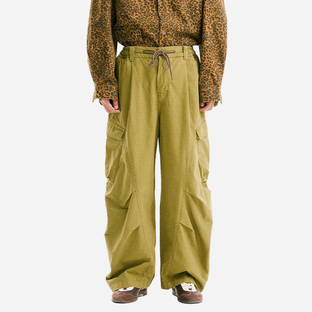 Elevated Hip Hop Tie-Dye Camo Cargo Pant