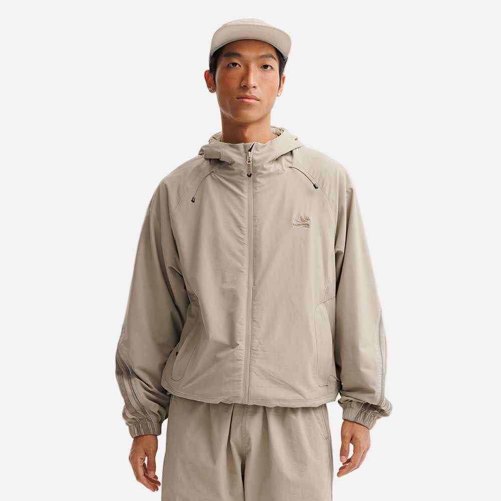 Y2K Fashionable Waterproof Hooded Windbreaker Jacket