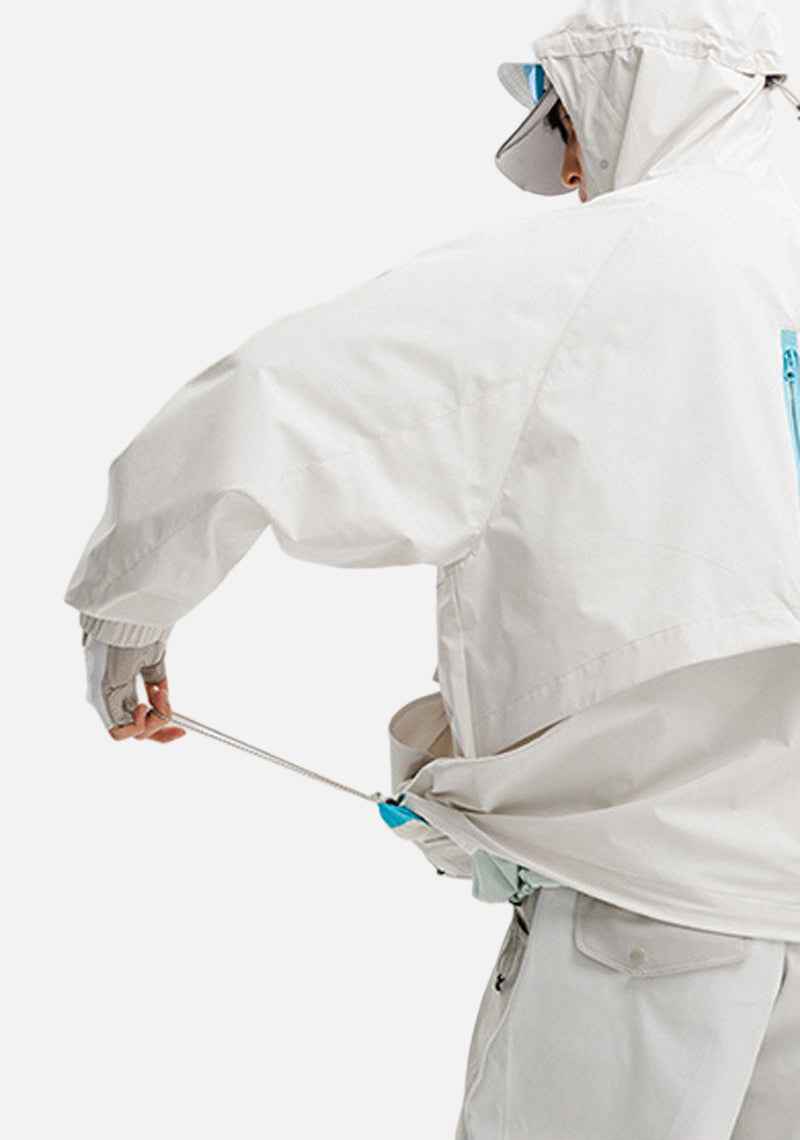 Durable Waterproof Windbreaker Climbing Jacket