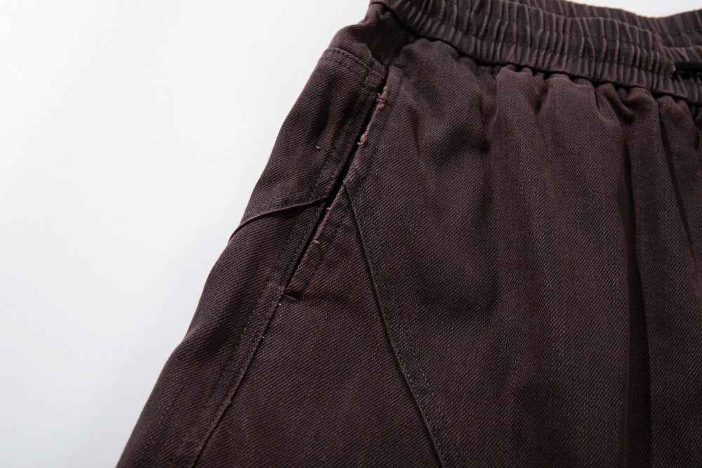 Streetwear Distressed Wide Leg Workwear Cargo Pants