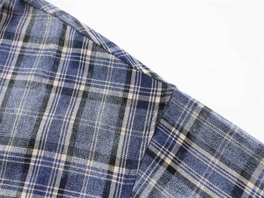 Premium Plush Plaid Long Sleeve Casual Shirt
