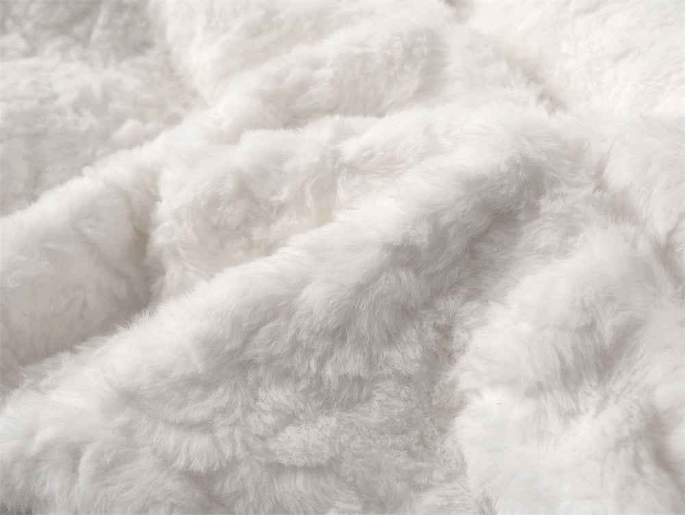 Y2K Cozy Cat Ear Hooded Fleece Furry Jacket