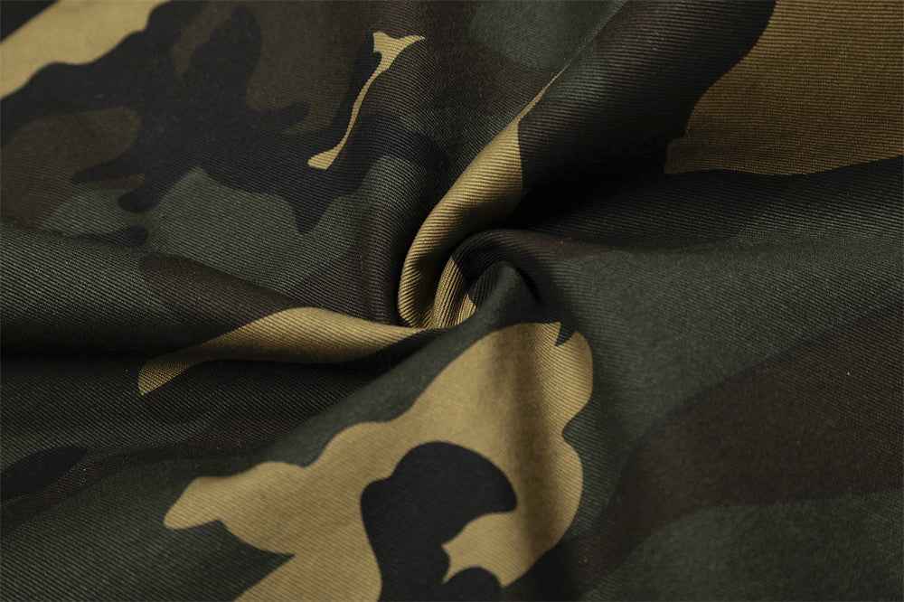 Streetwear Vibrant Camo Loose Wide Leg Pants