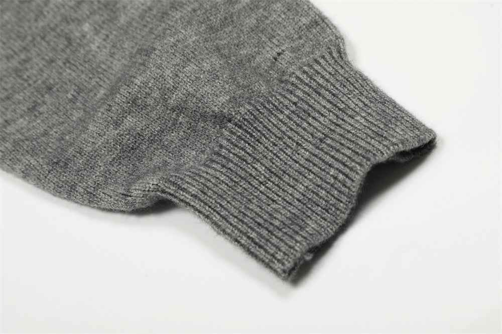 Stylish Solid Color Oversized Hooded Knit Cardigan