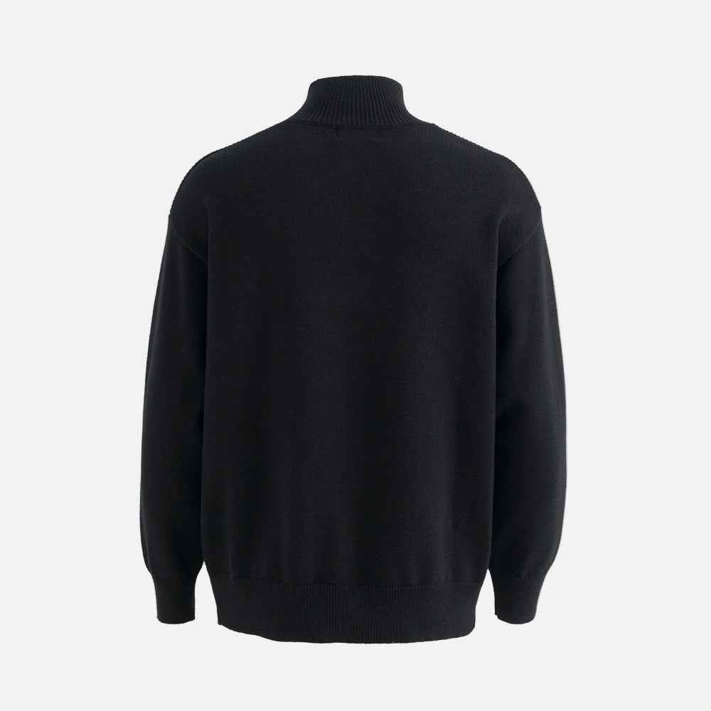 Stylish Chic High Collar Knit Casual Sweater