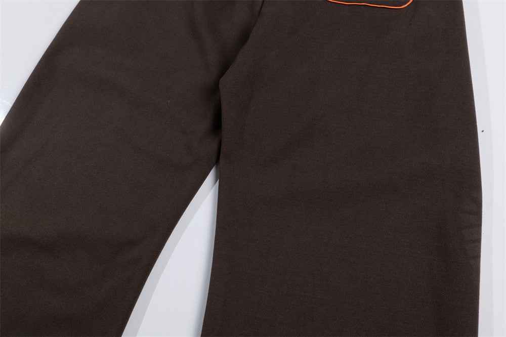 Trendy Casual Wide Leg Drawstring Sports Jogger