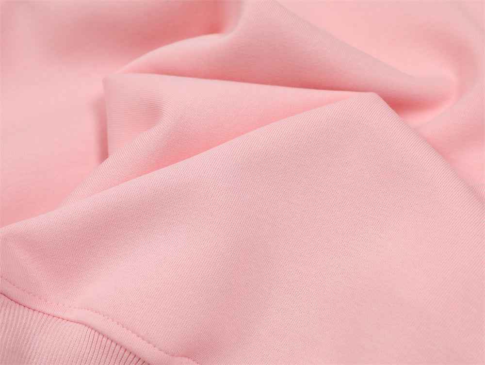 Stylish American Vibe Loose Zip-Up Hooded Sweatshirt