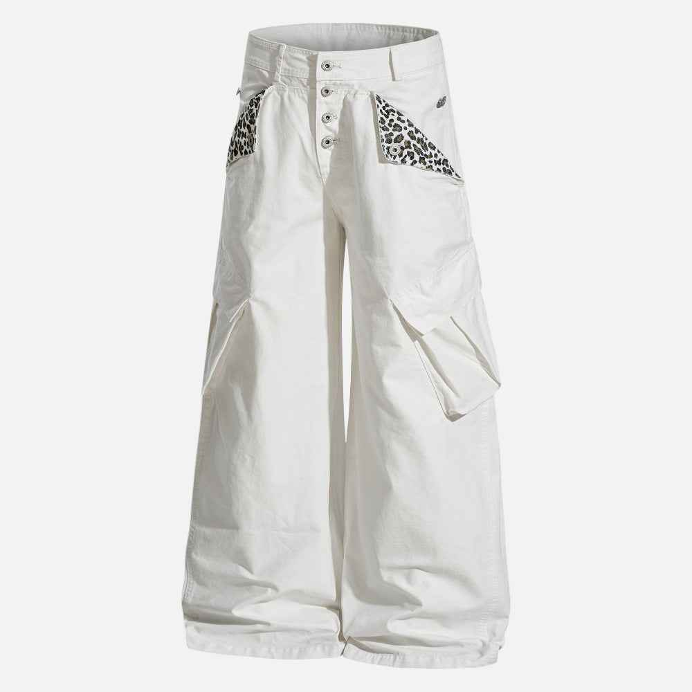High Street Vibe Hip Hop Wide Leg Cargo Pants