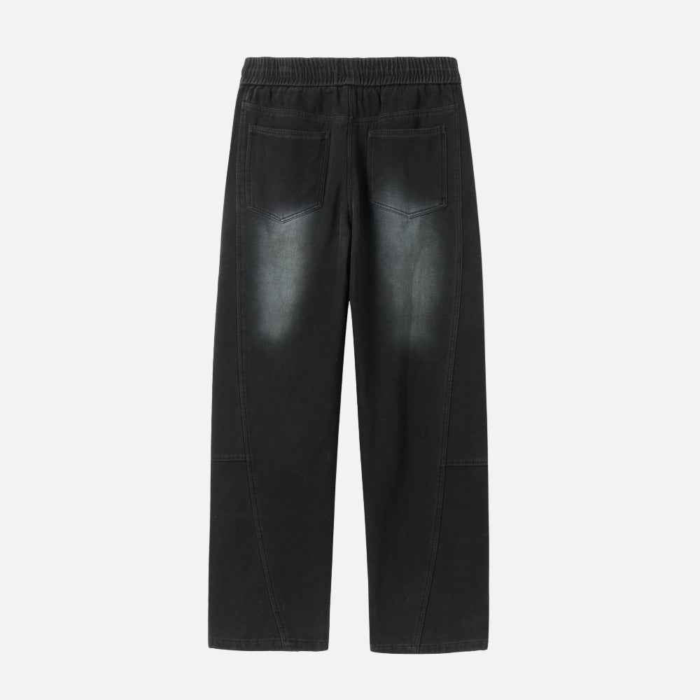 Functional Style Fleece Lined Straight Leg Pants