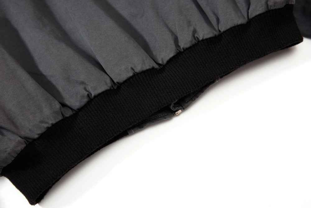 Streetwear Heavy Industry Quilted Hooded Jacket