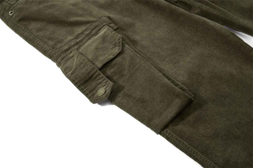Y2K Trendy Cleanfit Multi-Pocket Flared Pants