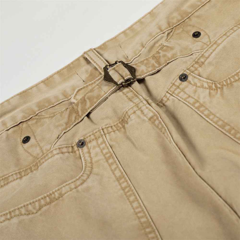 Vintage Washable Punk Old Denim Jeans