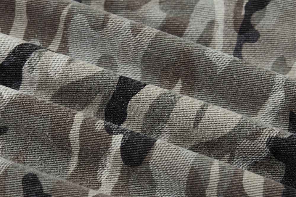 Warm Camouflage Fur Hooded Padded Jacket
