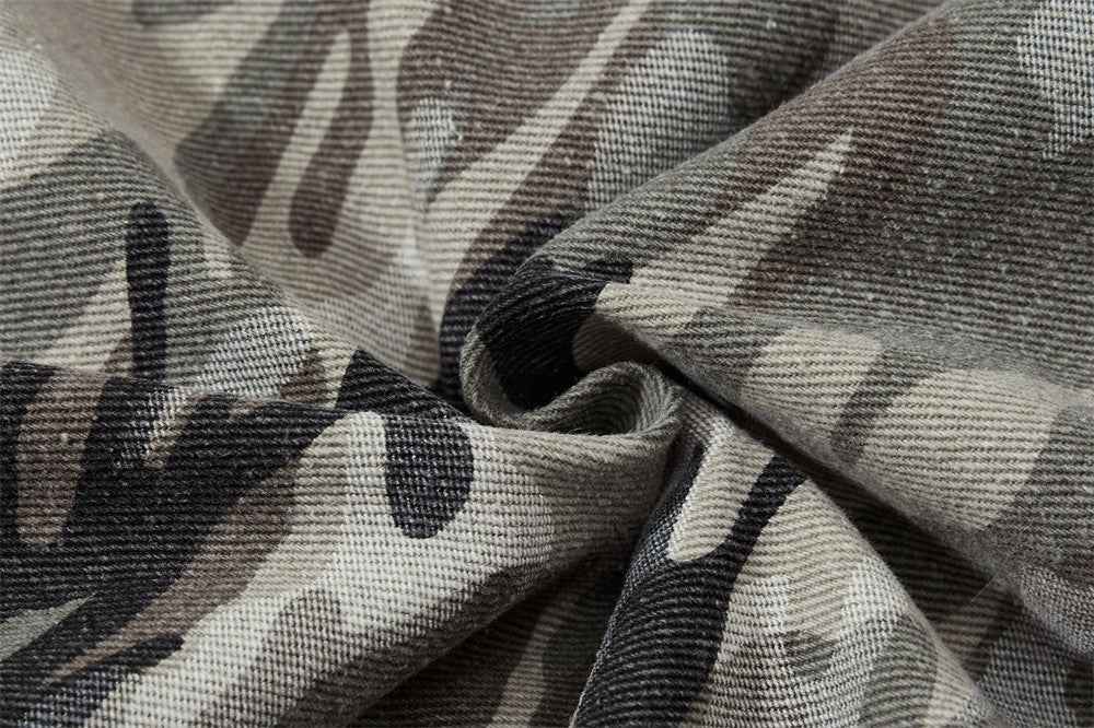 Warm Camouflage Fur Hooded Padded Jacket