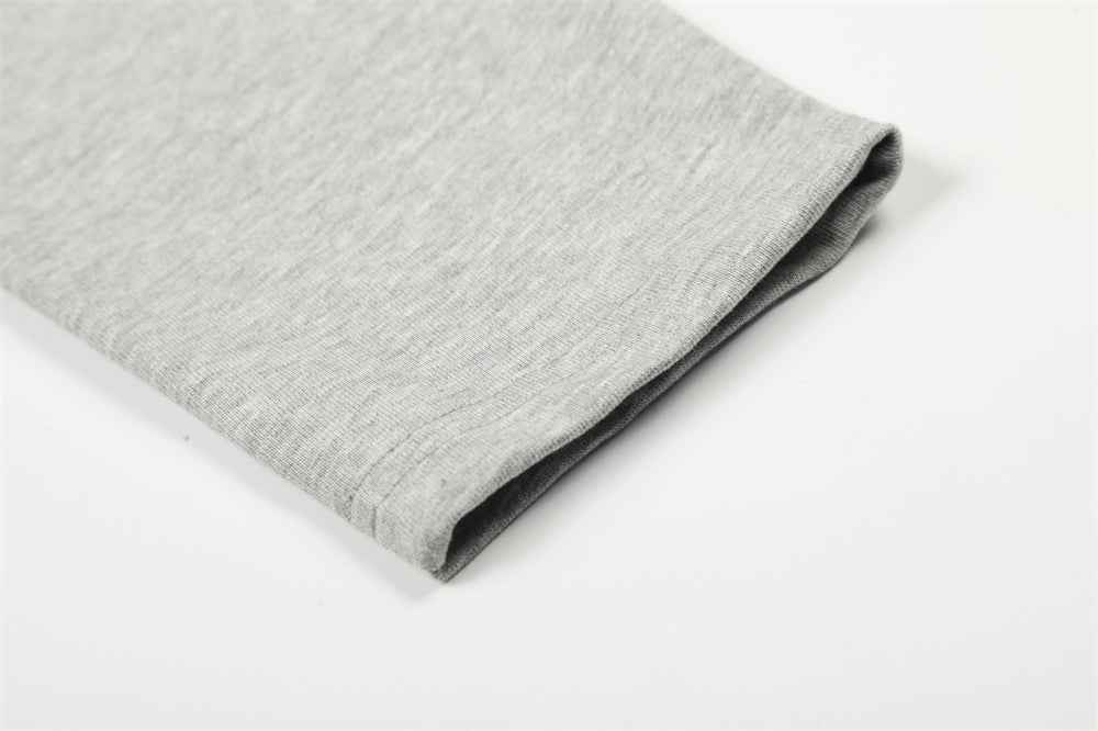 Chic Solid Color Slim Fit Long Sleeve Base T-Shirt