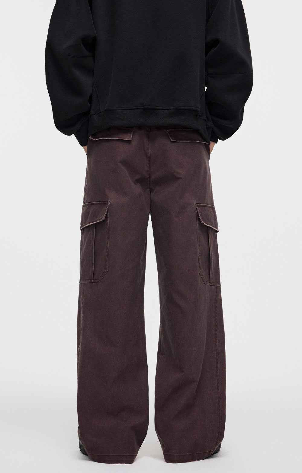 Y2K Retro Deconstructed Workwear Cargo Pants