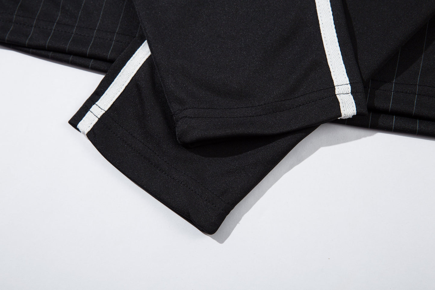 Athletic Stripe Embroidery | Racing Sweatshirt - Luxuryurbanwear