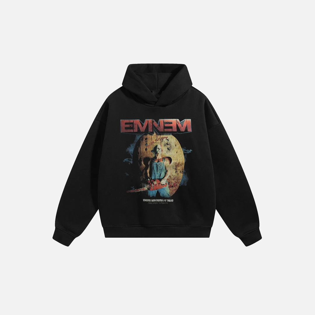 Vintage Retro Saw Graphic Hoodie - Luxuryurbanwear