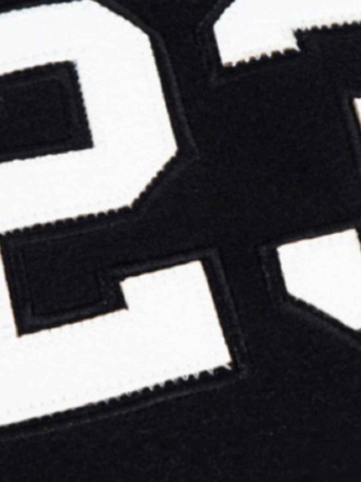Retro Varsity Number Patch Jacket