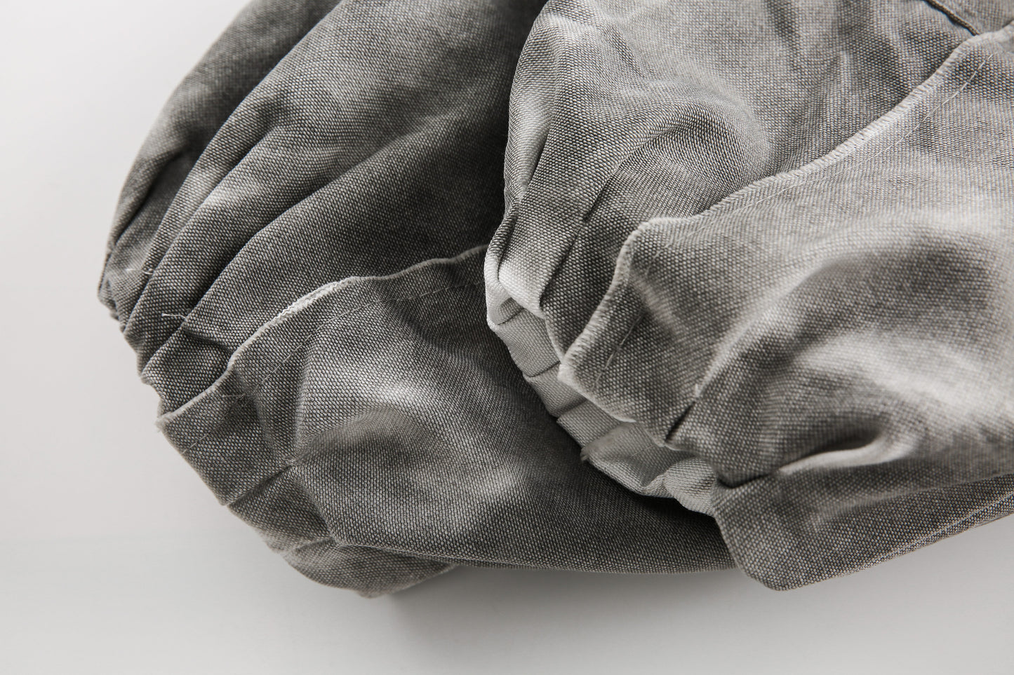 Archive Distressed Embroidered Padded Jacket - Premium Hooded Edition | LuxuryUrbanwear - Luxuryurbanwear