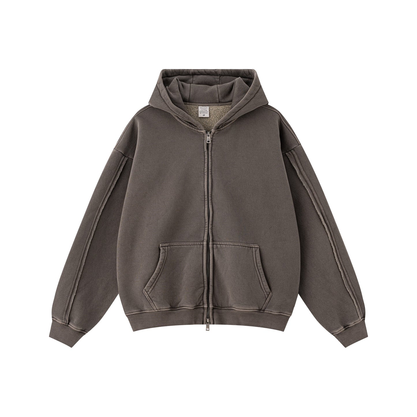 Vintage | Classic Zip Up Hoodie - Luxuryurbanwear