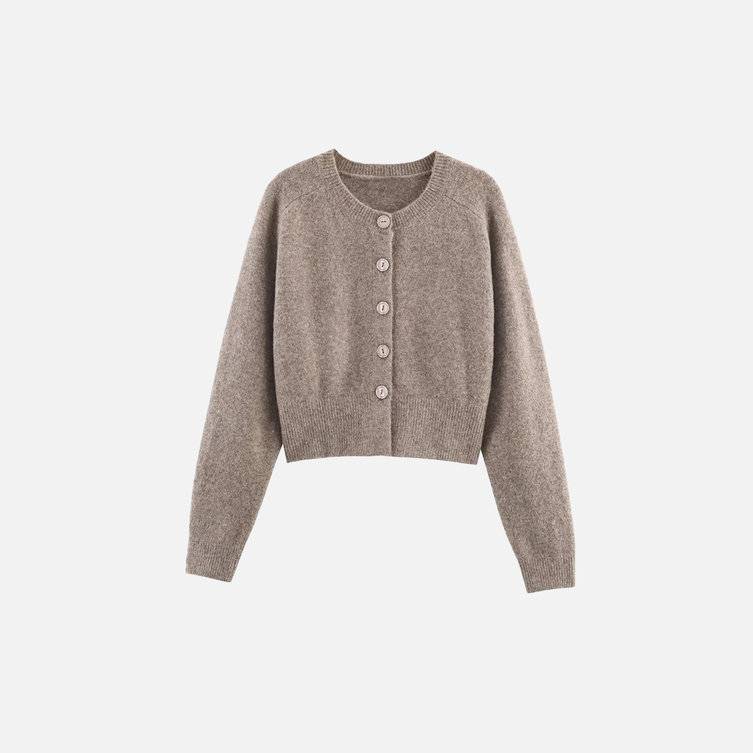 Chic Slimming Single Breasted Knitted Cardigan - Luxuryurbanwear